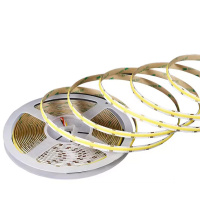 百士安 24V低压COB灯带三色变光自粘客厅背景吊顶线性型长软灯条 COB-608灯(1米)