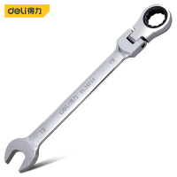 扳手 得力 DL34219 两用扳手 铬钒合金钢 1个