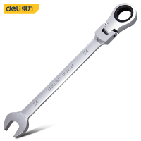 扳手 得力DL34224 两用扳手 铬钒合金钢 1个