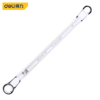 扳手 得力DL33208 梅花扳手 铬钒合金钢 1个