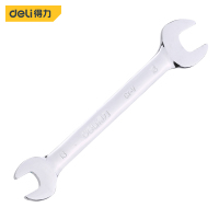 扳手 得力DL33314 开口扳手 铬钒合金钢 1个
