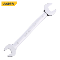 扳手 得力DL33313 开口扳手 铬钒合金钢 1个