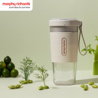 摩飞电器(MORPHY RICHARDS) 榨汁机便携式榨汁杯 磁吸充电迷你无线果汁机 料理机随行杯 MR9600 白色