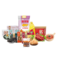 金龙鱼 粮油干货腊味咸蛋组合 食品礼盒F款 2L+5kg+1625g 300档