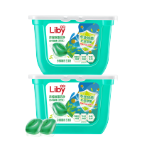 立白洗衣凝珠104颗除菌除螨抑菌洁净 浓缩洗衣液 洗衣球 (52颗*2盒)