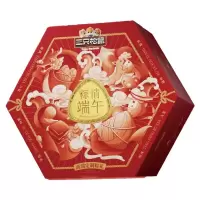 三只松鼠(threesquirrels) 粽子粽情端午1120g 10粽4绿豆糕1香包多口味粽子
