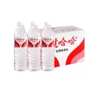 娃哈哈 纯净水饮用水 596ml*24瓶 整箱水 纯净水596ml*24瓶