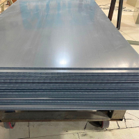 Hittery 高硬度pvc塑料板材 硬胶板 板材 1m*2m*5mm厚 深灰色 20张/组(单位:组)