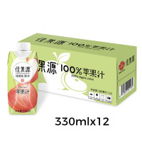 佳果源100 苹果汁330ml*12瓶/箱