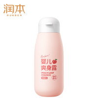 润本(RUNBEN)儿童液体爽身粉 婴儿爽身露四季通用护肤保湿桃子水桃叶水250ml