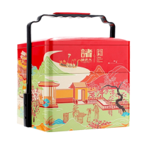 诸老大诸事鸿福枕头粽礼盒1492g