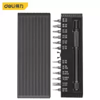 螺丝刀套装 得力 DL240025B 精密螺丝刀套装 25
