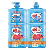雕牌1.45kg*6红柚薄荷洗洁精 火锅烧烤去重油 凝固油渍 难洗餐具