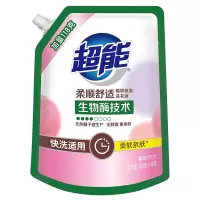 超能 柔顺舒适洗衣液 深层洁净持久留香高效去污渍护衣护色898g