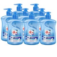 雕牌海盐洗手液500ml清香家用便携健康护手亲肤洁净海洋清香温和 500ml*8海盐洗手液