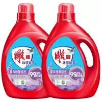 雕牌除菌馨香洗衣液2.5kg*2瓶 除菌除螨家庭量贩装 2.5kg+2.5kg