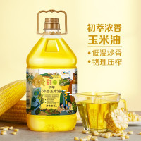 初萃(CHUCUI)浓香玉米油5L 非转基因无添加抗氧化剂植物油