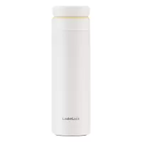 乐扣乐扣立立推盖保温杯白450mL LHC3290WHT J