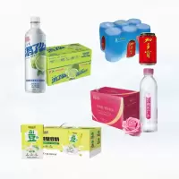 健力宝渴了么电解质水/件+银鹭植物原味破壁豆奶饮品/件+淡定人生苏打水/件+加多宝凉茶/件