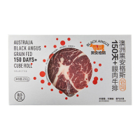 盒马 黑安格斯谷饲150天+眼肉牛排 200g