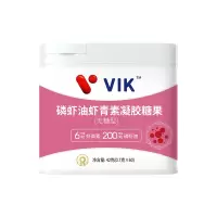 VIK虾青素60粒 复配磷虾油葡萄籽油