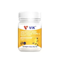 VIK非变性II型关节软骨胶原氨糖60粒 新西兰原装进口 养护关节健康