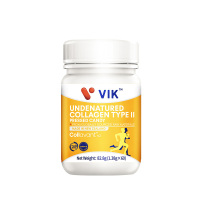 VIK非变性II型关节软骨胶原氨糖60粒*3瓶 新西兰原装进口 养护关节健康