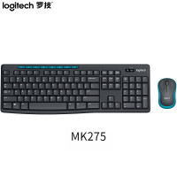 罗技 MK275 无线键盘鼠标套装 鼠标M185 (黑色)