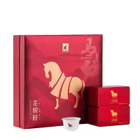 八马茶业(BAMA TEA) 红茶 马上红 武夷山金骏眉特级192g D0216