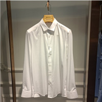 欧岚商务正装衬衫西裤套装定制 衬衫白色+西裤宝蓝色 1套 单位:1套