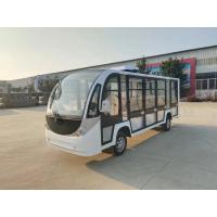 鑫华凯 全封闭14座电动观光车四轮景区旅游营区工厂公园机场摆渡接驳车