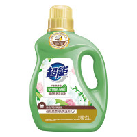 超能植沐悦色洗衣液4kg 绿色风铃草香 植物氨基酸防串色无磷