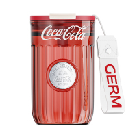 GERM 可口可乐联名款徽章系列水杯500ml GE-CK24SS-S60 可乐红
