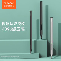 墨一 微软surface触控笔Go触屏笔pro 8/7/6/5/4电容笔 升级版[玉石黑]倾斜素描 4096级压感