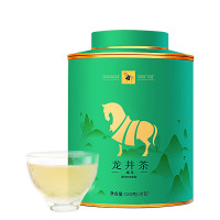 八马茶业(BAMA TEA) 2024年 BOR金马罐系列龙井茶120克 BE141