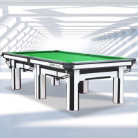 英辉(INVUI)台球桌 标准型美式中式黑八 球房家用黑白方腿 9尺台尊享版 B50S