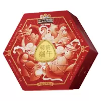 三只松鼠(threesquirrels) 粽情端午礼盒1120g 端午粽子礼盒 粽子+绿豆糕 节日福利 员工福利