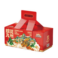 三只松鼠(threesquirrels) 粽览九州礼盒1440g 端午粽子礼盒 粽子+鸭蛋 节日福利 员工福利