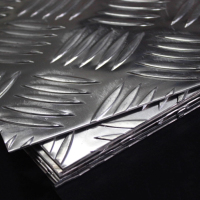 花纹铝板防滑铝板五条纹车用防滑铝板厚1.5-6mmDIY铝定制切割防锈