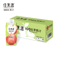 佳果源 苹果汁 330ml*12瓶/箱-