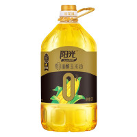 金龙鱼阳光零反式脂肪甾醇玉米油5L 大桶装米糠油 家用炒菜油炸烹饪食用植物油