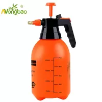 喷壶浇花水壶洒水壶喷雾器园艺喷壶洗车泡沫小喷壶 2L加厚橙色个