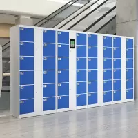 创世人 48门智能电子存包柜人脸识别商场超市寄存柜储物柜