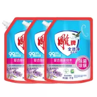 雕牌洗衣液(健康除菌)(袋装)1kg*3 除菌除螨薰衣草香味持久