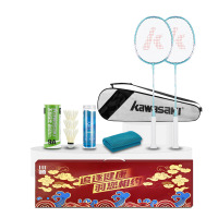 川崎(KAWASAKI)羽毛球拍运动套装IRON-007