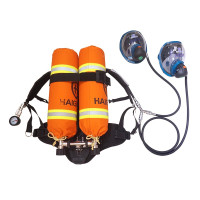 海固RHZKF6.8/30 正压式空气呼吸器9L12LHUD快充通讯综合介绍 6.8L双瓶他救款呼吸器