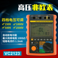 勇超 兆欧表VC2123 数字绝缘电阻测试仪高精度