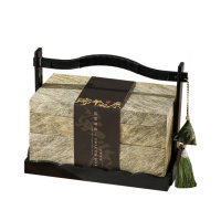 南三府 L款金色双层提篮端午礼盒 980g