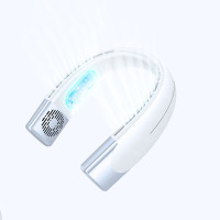 对伴无叶挂脖风扇usb便携大功率挂脖风扇 超长续航 GD1603