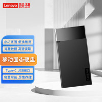 联想移动硬盘固态 高速传输金属商务办公移动硬盘大容量高速固态硬盘[读速峰值550MB/s]K102 1T
